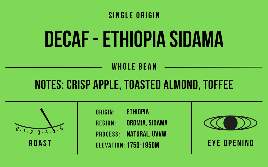Decaf Ethiopia Sidama