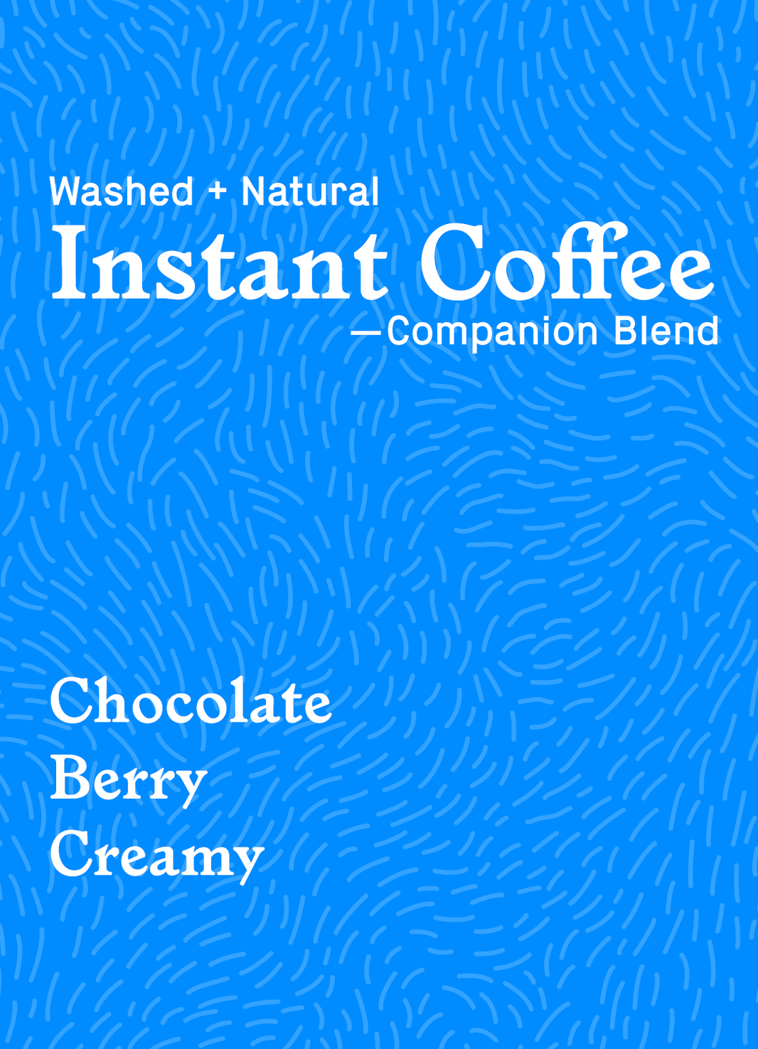 Instant Coffee - Companion Blend