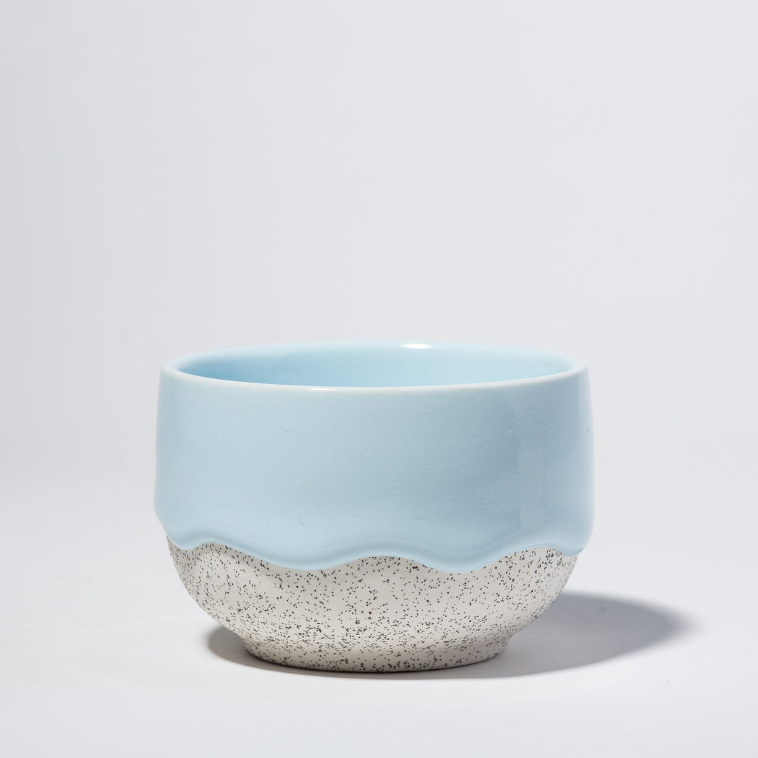 Drippy Pots Capp Cup — Handmade Ceramic (6–8 oz)