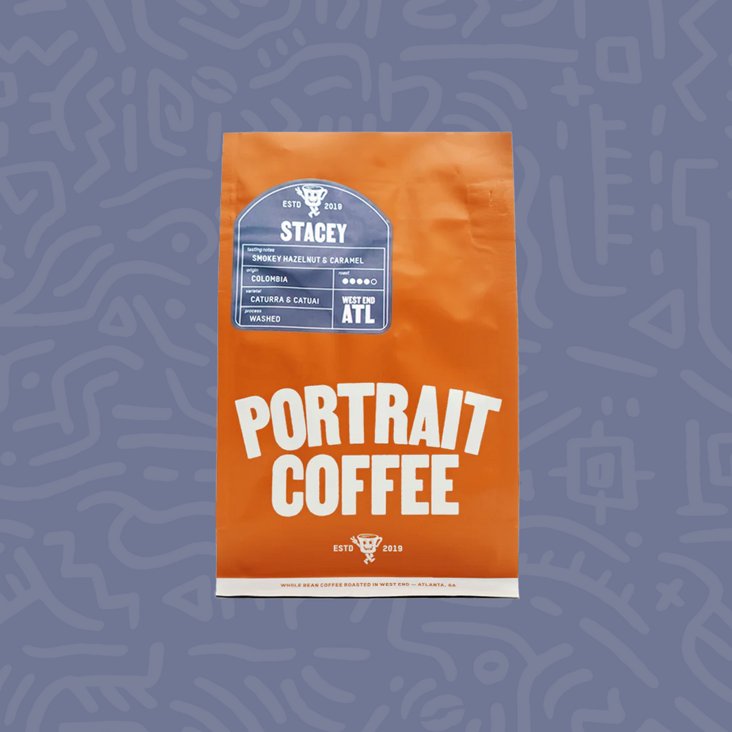 Stacey medium-dark roast Colombia Nariño coffee from Portrait Coffee