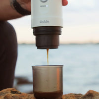 Nano Portable Espresso Machine (Pearl White)