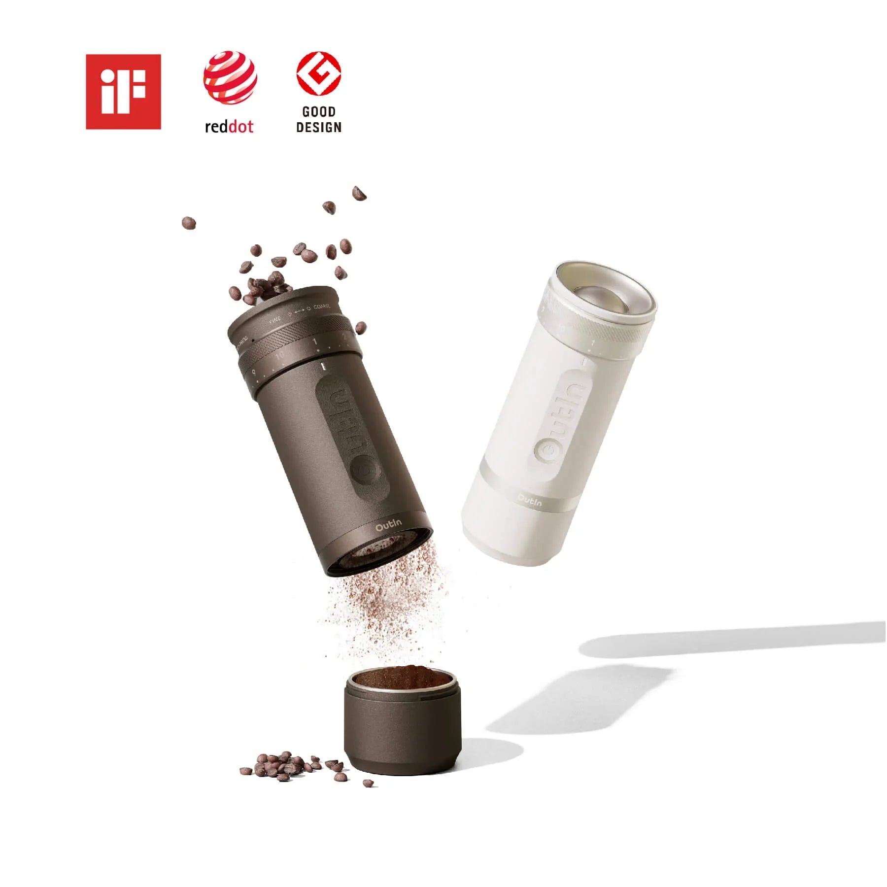 OutIn Fino Portable Electric Coffee Grinder