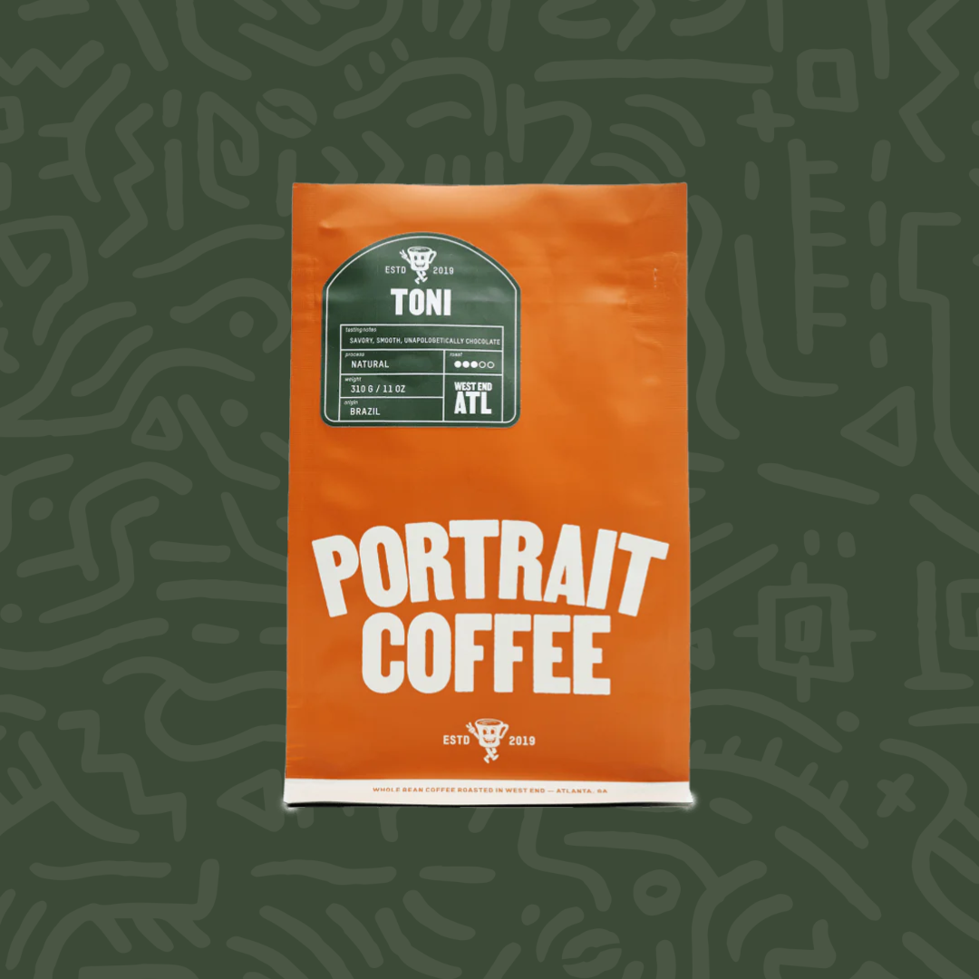 Toni medium-dark roast coffee from Portrait Coffee