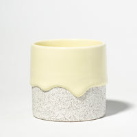 Drippy Pots Squat Cylinder — Handmade Ceramic (12 oz)