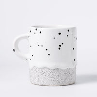 Drippy Pots Cylinder Mug — Handmade Ceramic (10 oz)