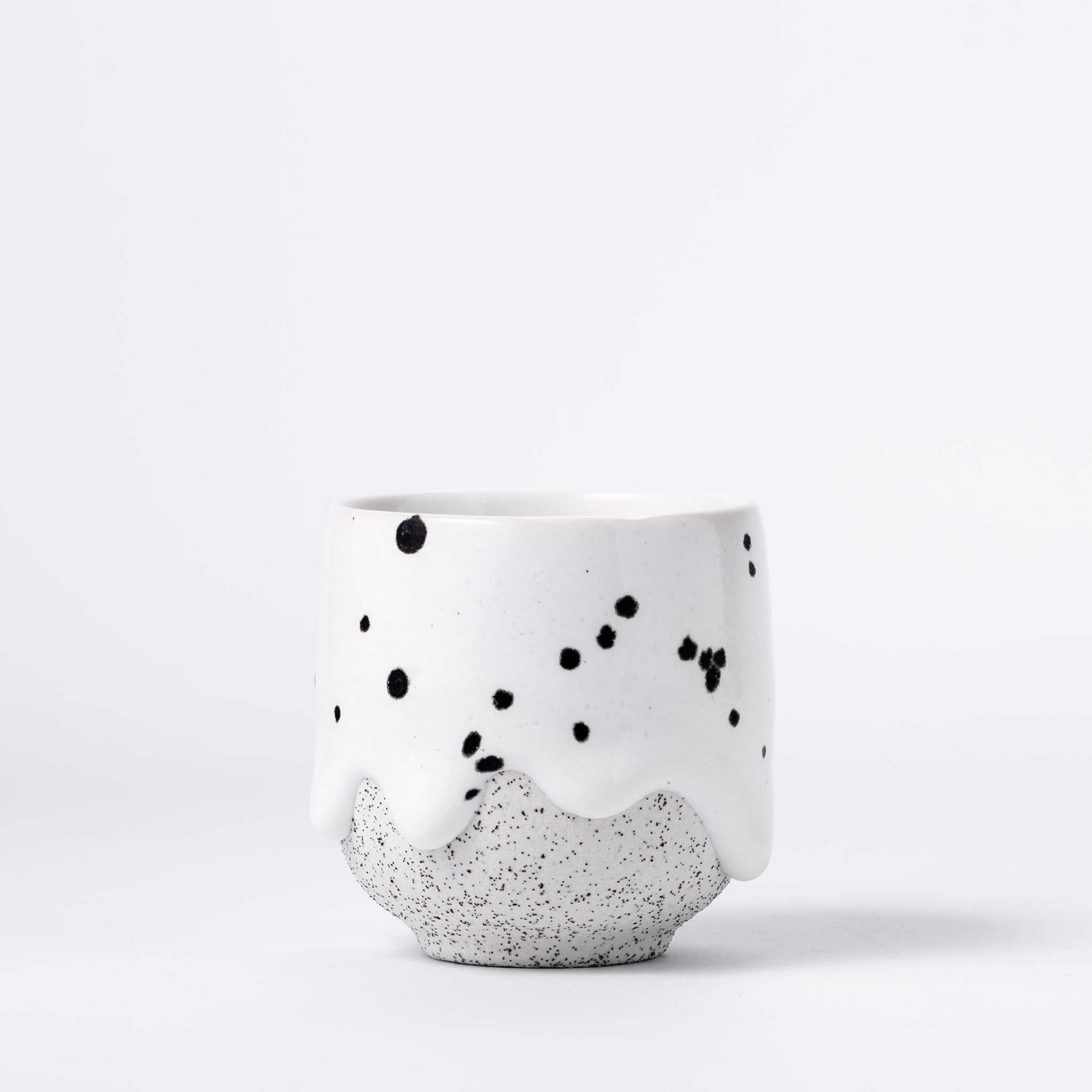 Drippy Pots Espresso Cup — Handmade Ceramic (3 oz)