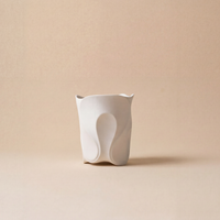 Damo 10oz Handcrafted Porcelain Cup Studio Ran FORM Collection