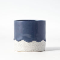 Drippy Pots Squat Cylinder — Handmade Ceramic (12 oz)