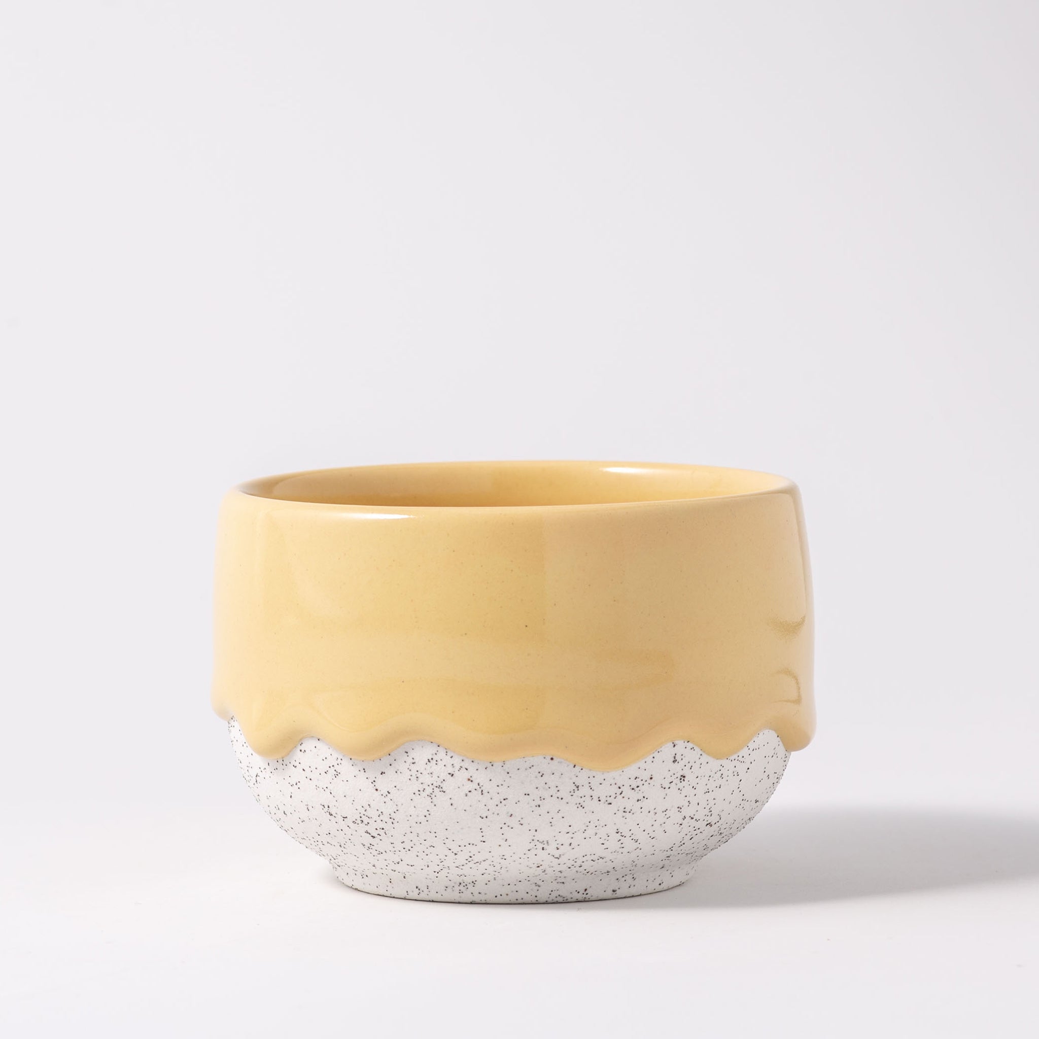 Drippy Pots Capp Cup — Handmade Ceramic (6–8 oz)