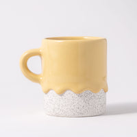 Drippy Pots Cylinder Mug — Handmade Ceramic (10 oz)