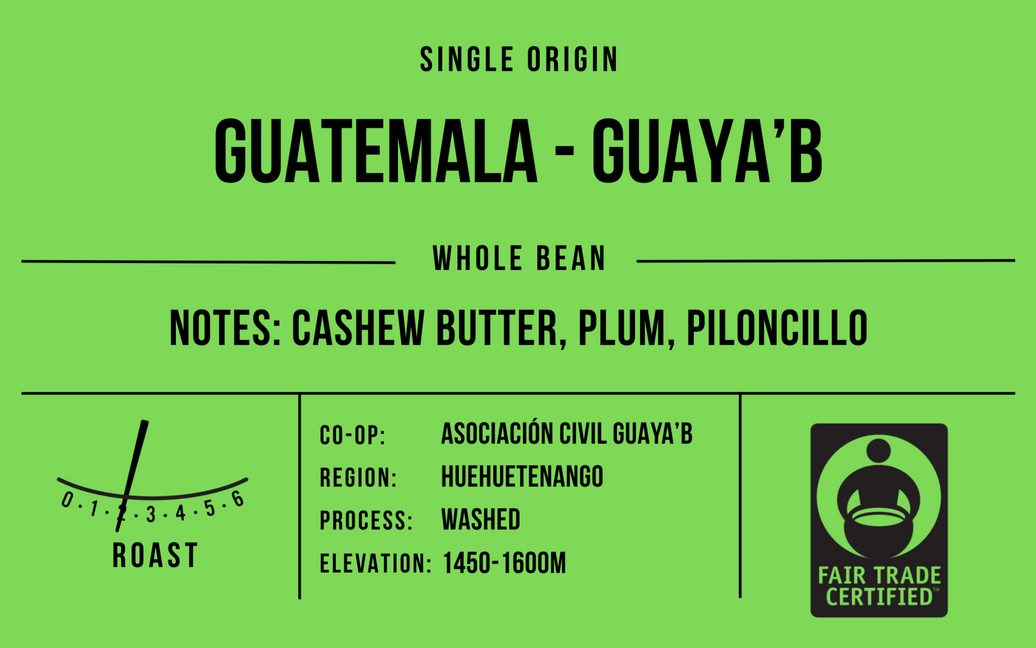 Guatemala Guaya'b Light Roast