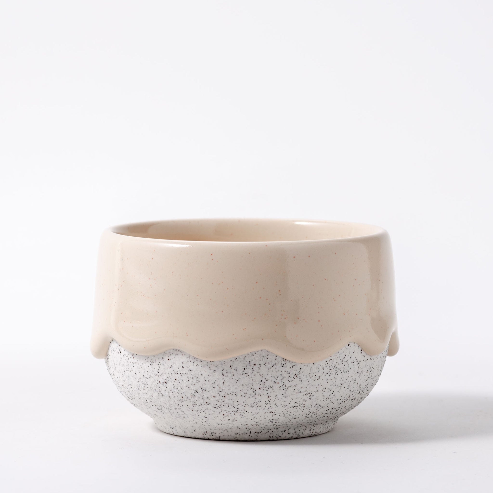Drippy Pots Capp Cup — Handmade Ceramic (6–8 oz)
