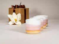 Spinware Cup Duo Gift Set — Pink & White Stoneware