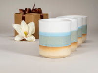 Spinware Cup Duo Gift Set — Light Blue & White Stoneware