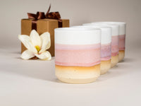 Spinware Cup Duo Gift Set — Pink & White Stoneware