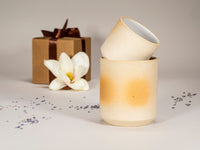 Spinware Cup Duo Gift Set — Sandy & White Stoneware