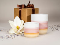 Spinware Cup Duo Gift Set — Pink & White Stoneware