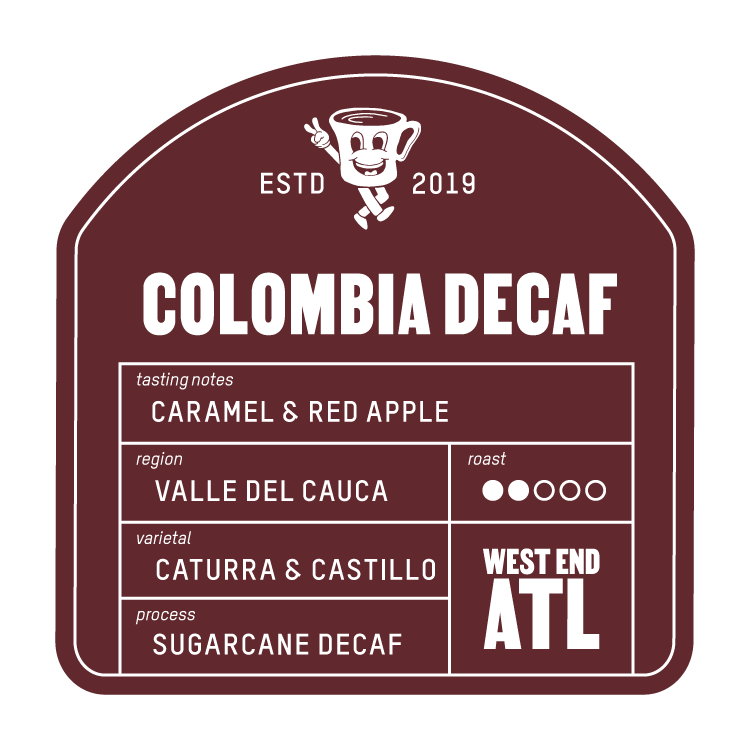 Colombia Sugarcane Decaf specialty decaf coffee from Portrait Coffee, image 2