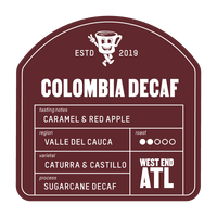 Colombia Sugarcane Decaf specialty decaf coffee from Portrait Coffee, image 2