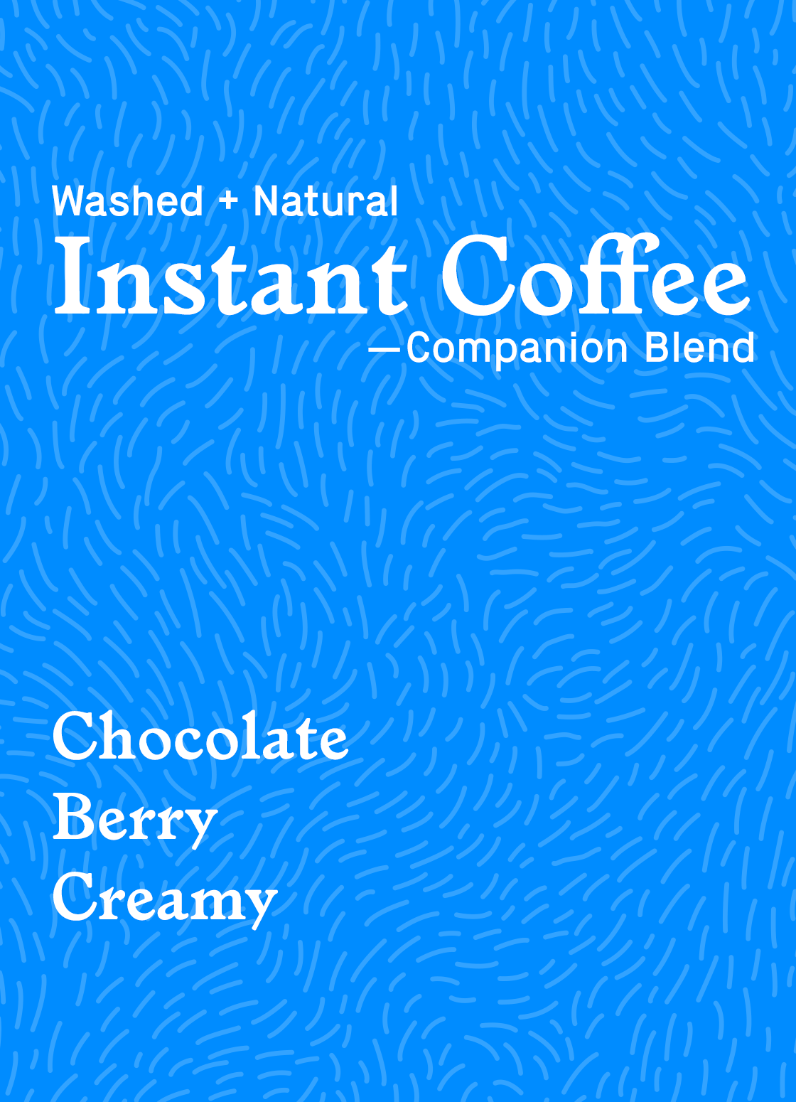 Instant Coffee - Companion Blend
