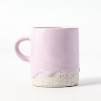 Drippy Pots Cylinder Mug — Handmade Ceramic (10 oz)