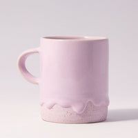Drippy Pots Cylinder Mug — Handmade Ceramic (10 oz)