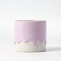 Drippy Pots Squat Cylinder — Handmade Ceramic (12 oz)
