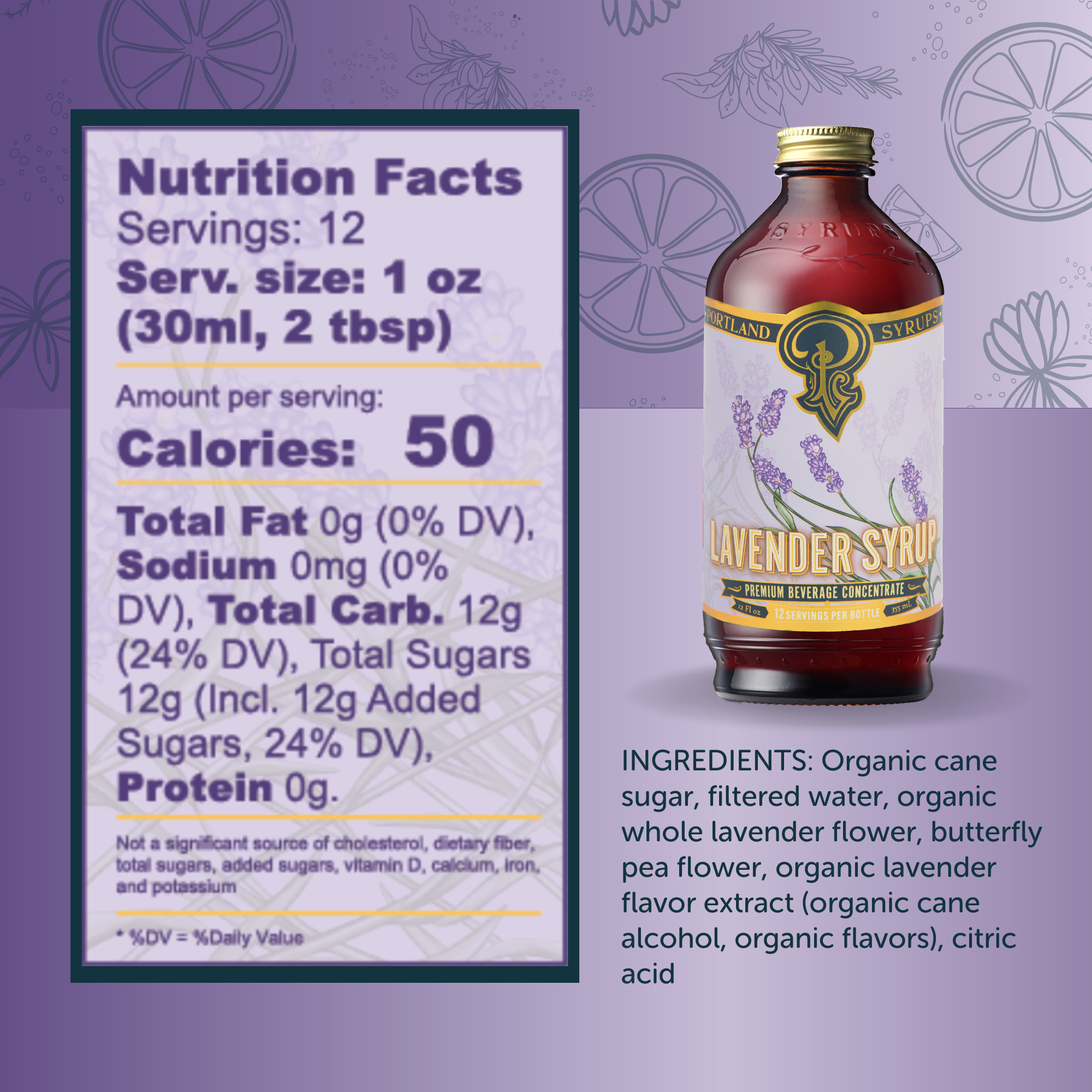 Lavender Syrup