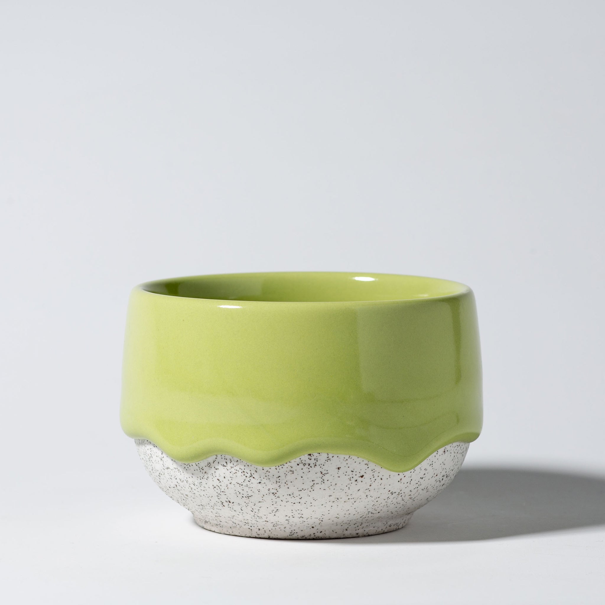 Drippy Pots Capp Cup — Handmade Ceramic (6–8 oz)