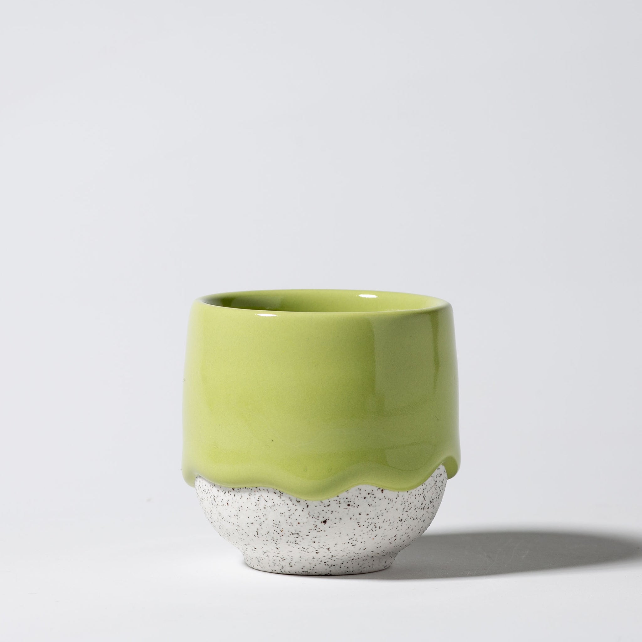 Drippy Pots Espresso Cup — Handmade Ceramic (3 oz)