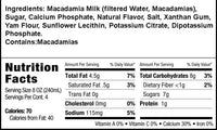Milkadamia Latte Da Macadamia Milk - 2 cases of 12, 32oz cartons (24 total)