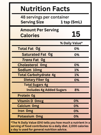 Sips Madagascar Vanilla Bean Coffee Syrup (8 oz)