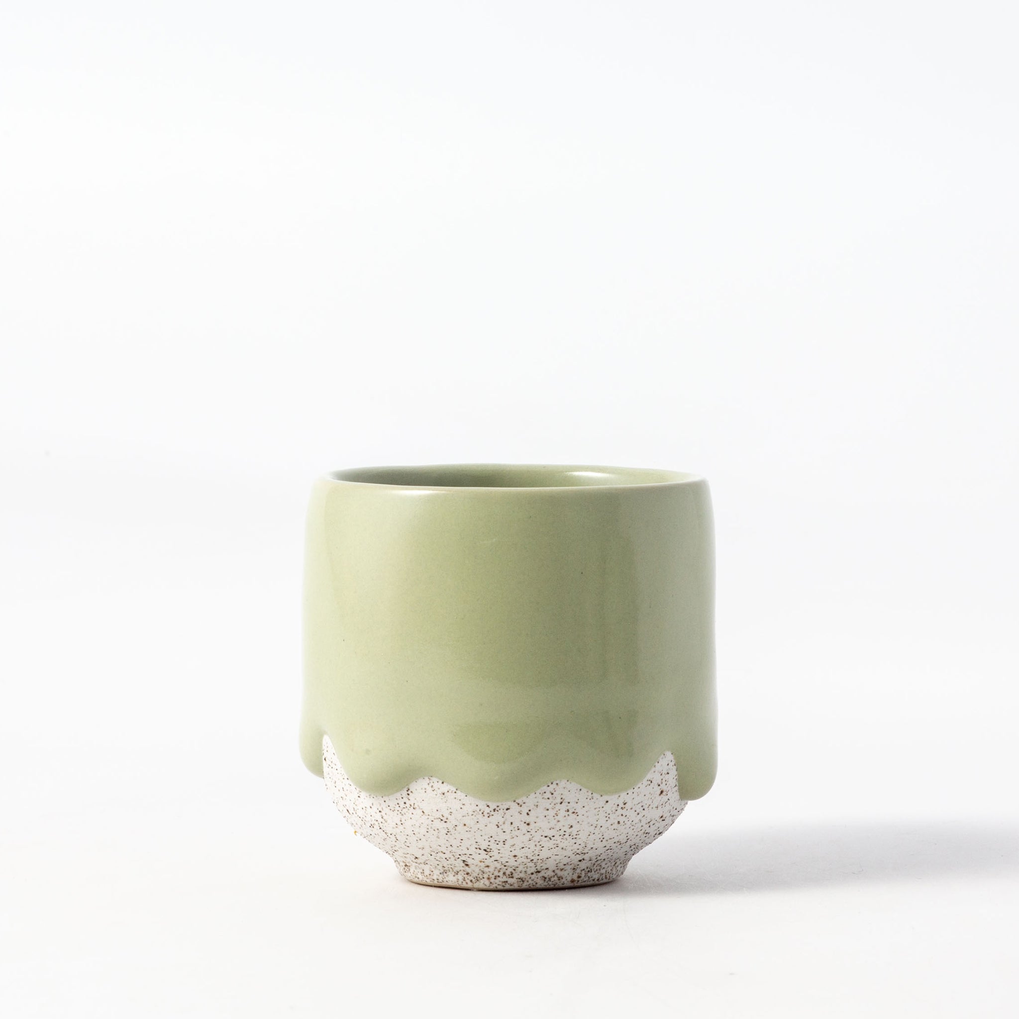 Drippy Pots Espresso Cup — Handmade Ceramic (3 oz)
