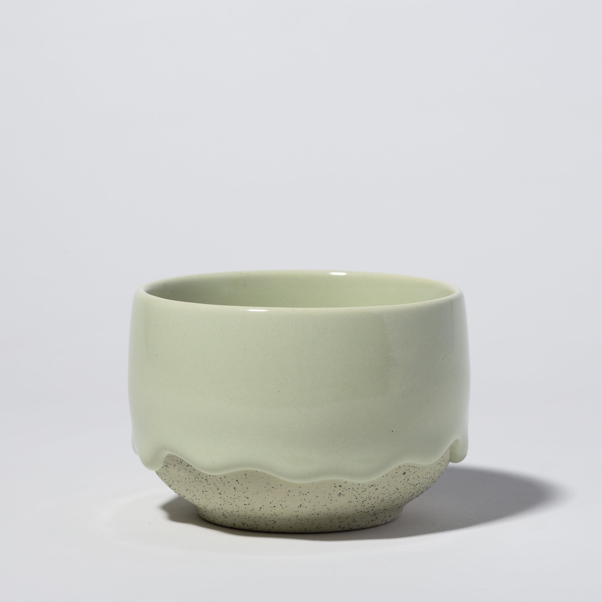 Drippy Pots Capp Cup — Handmade Ceramic (6–8 oz)