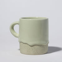 Drippy Pots Cylinder Mug — Handmade Ceramic (10 oz)