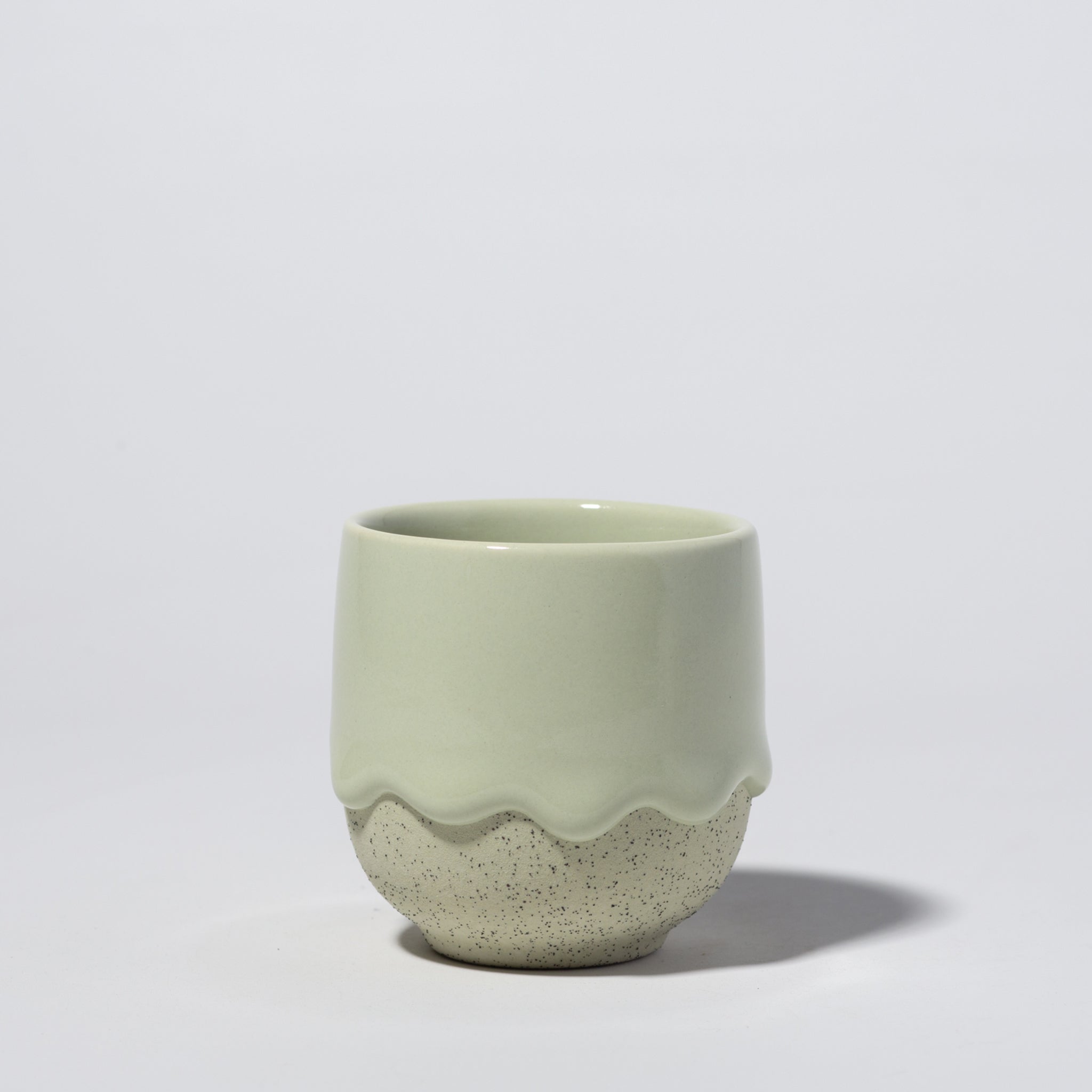 Drippy Pots Espresso Cup — Handmade Ceramic (3 oz)
