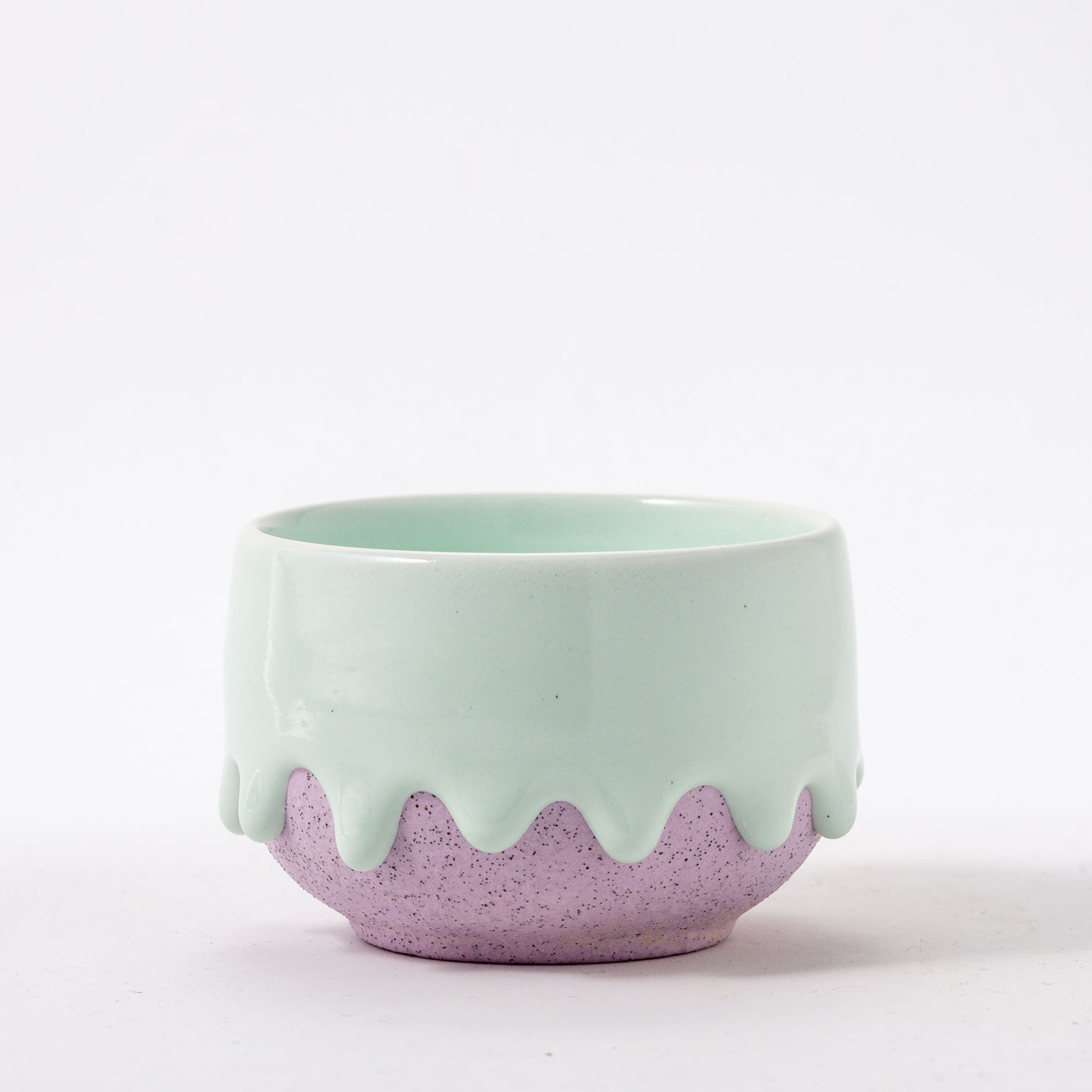 Drippy Pots Capp Cup — Handmade Ceramic (6–8 oz)