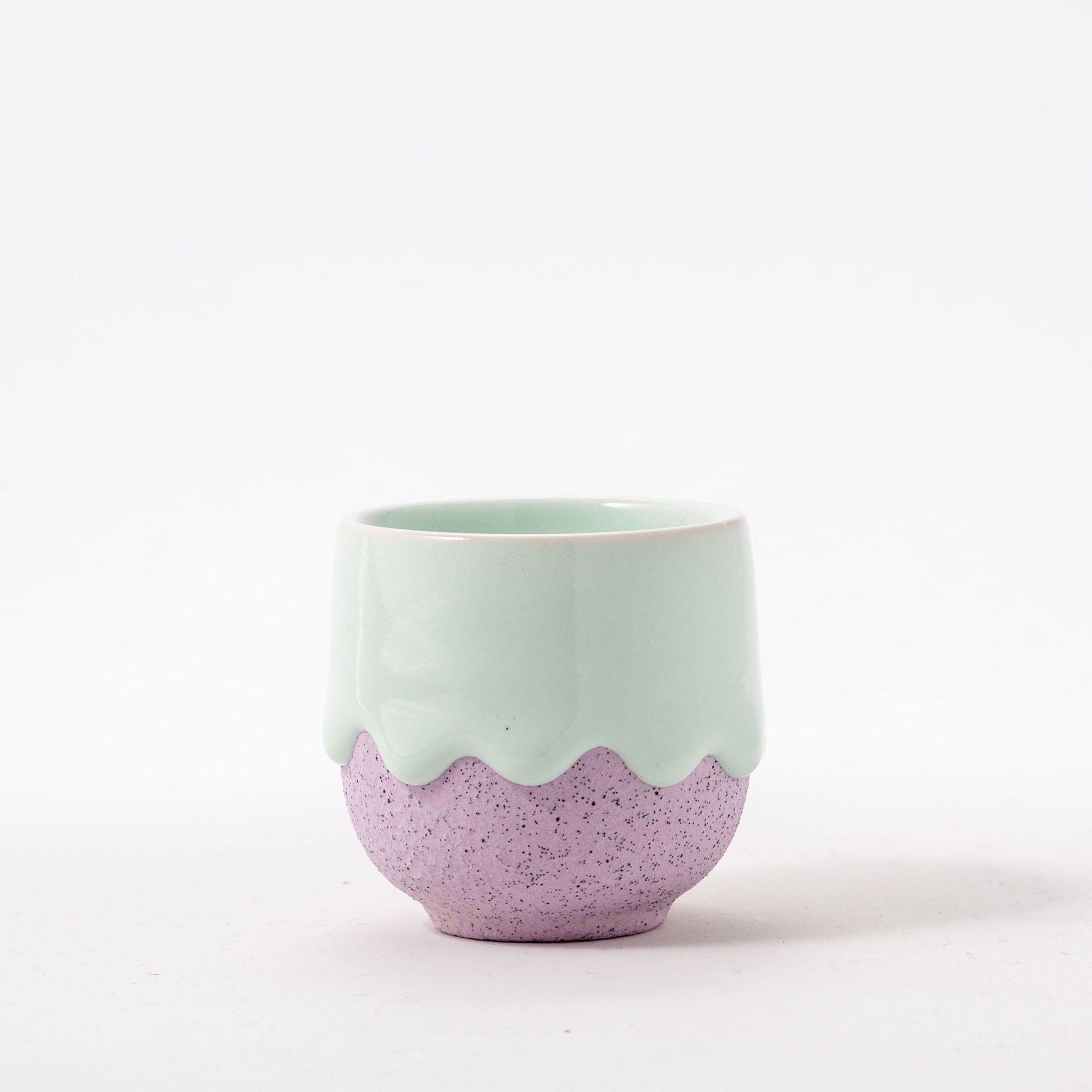 Drippy Pots Espresso Cup — Handmade Ceramic (3 oz)