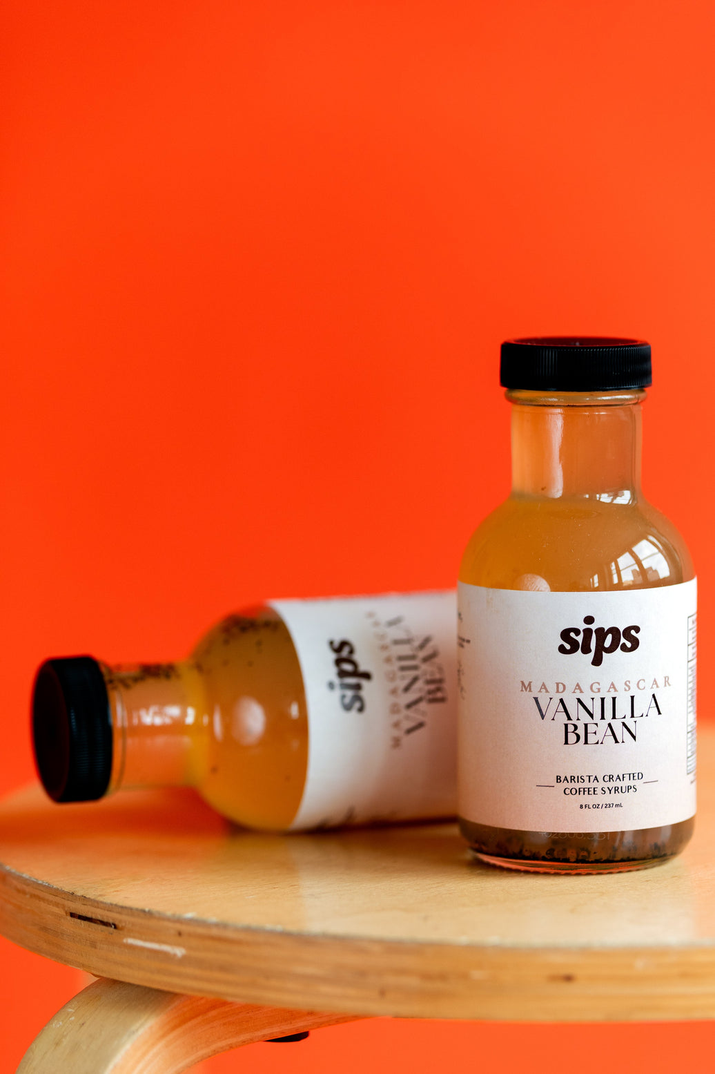 Sips Madagascar Vanilla Bean Coffee Syrup (8 oz)