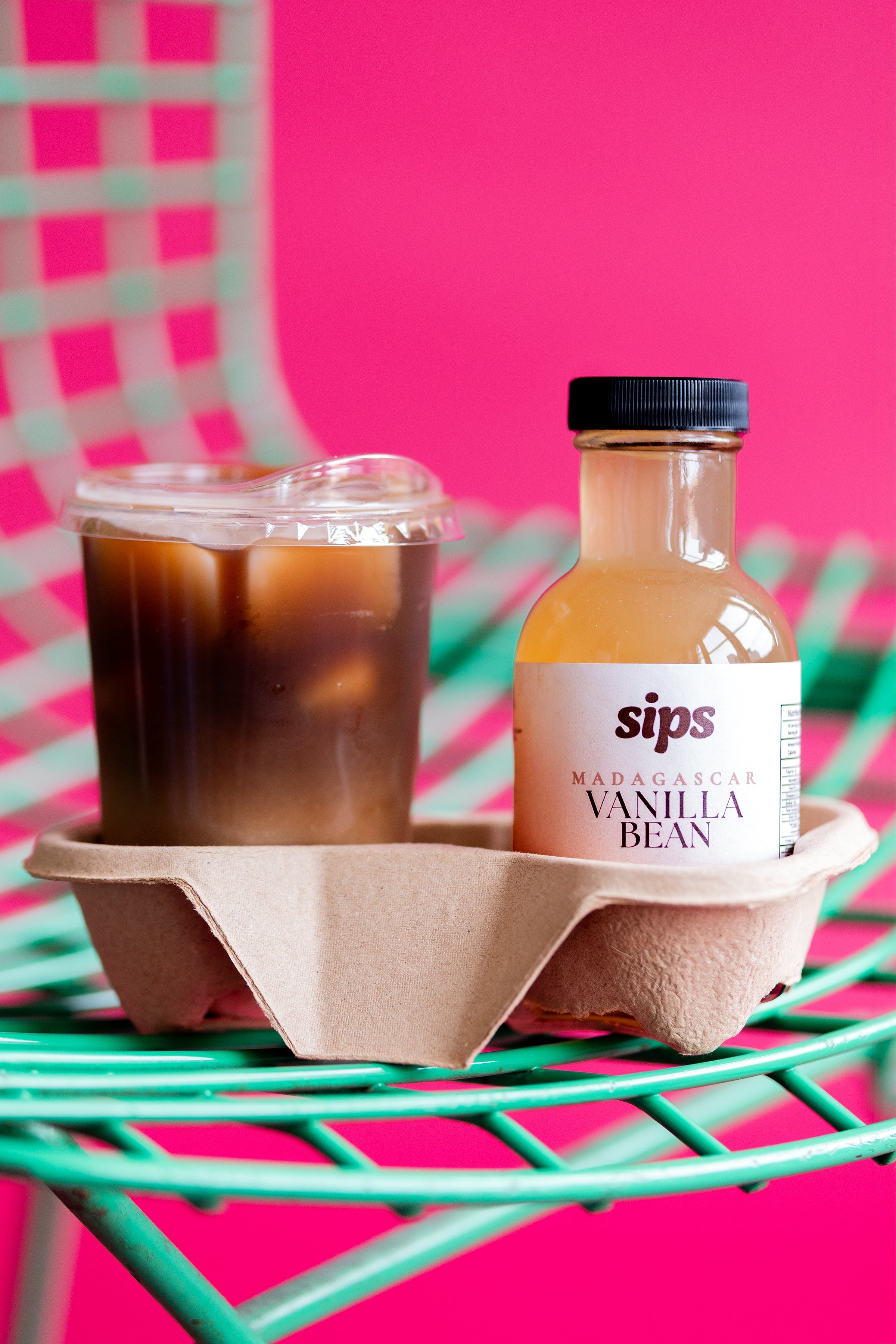 Sips Madagascar Vanilla Bean Coffee Syrup (8 oz)