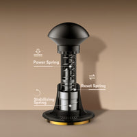 Titanium Spring-Loaded Espresso Tamper