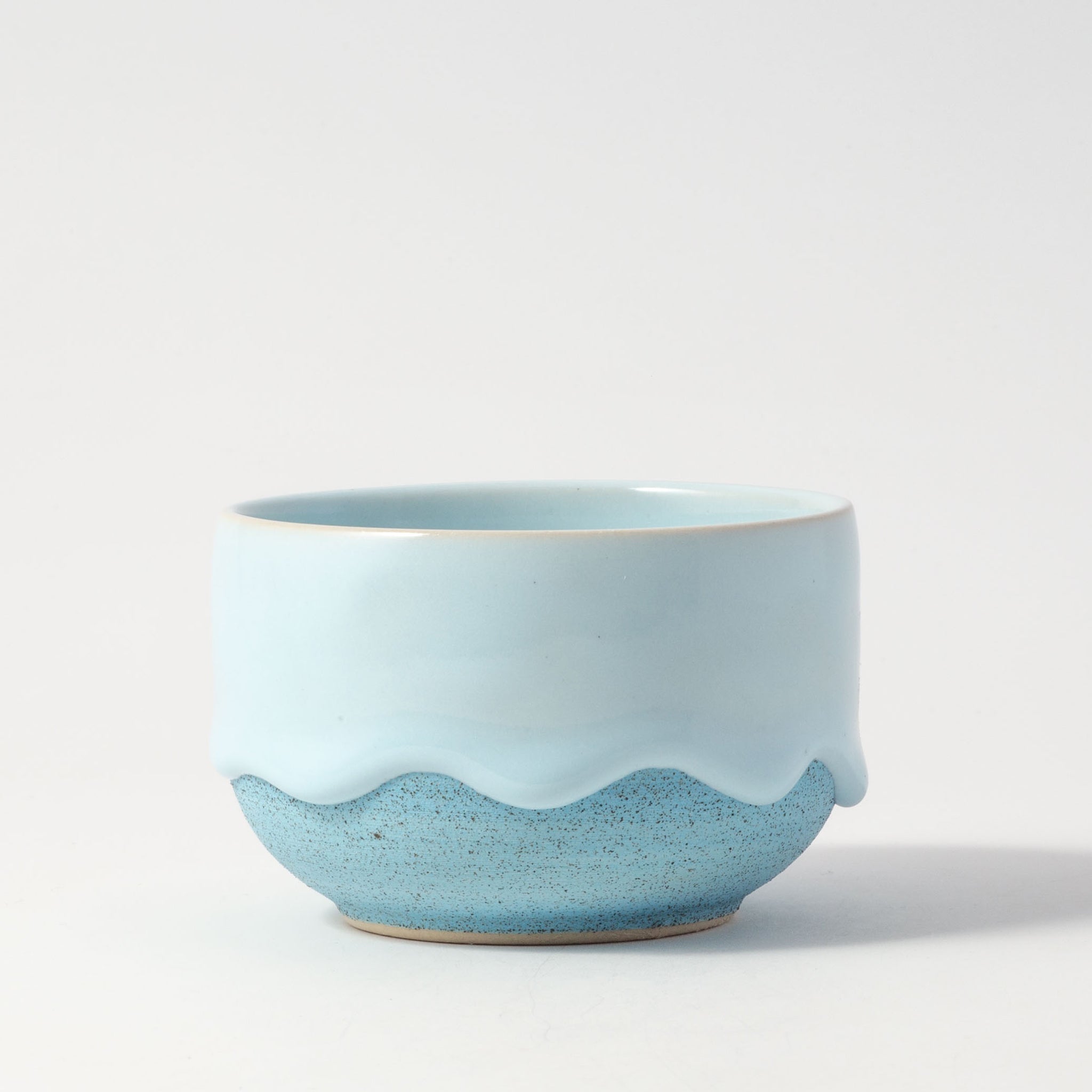 Drippy Pots Capp Cup — Handmade Ceramic (6–8 oz)