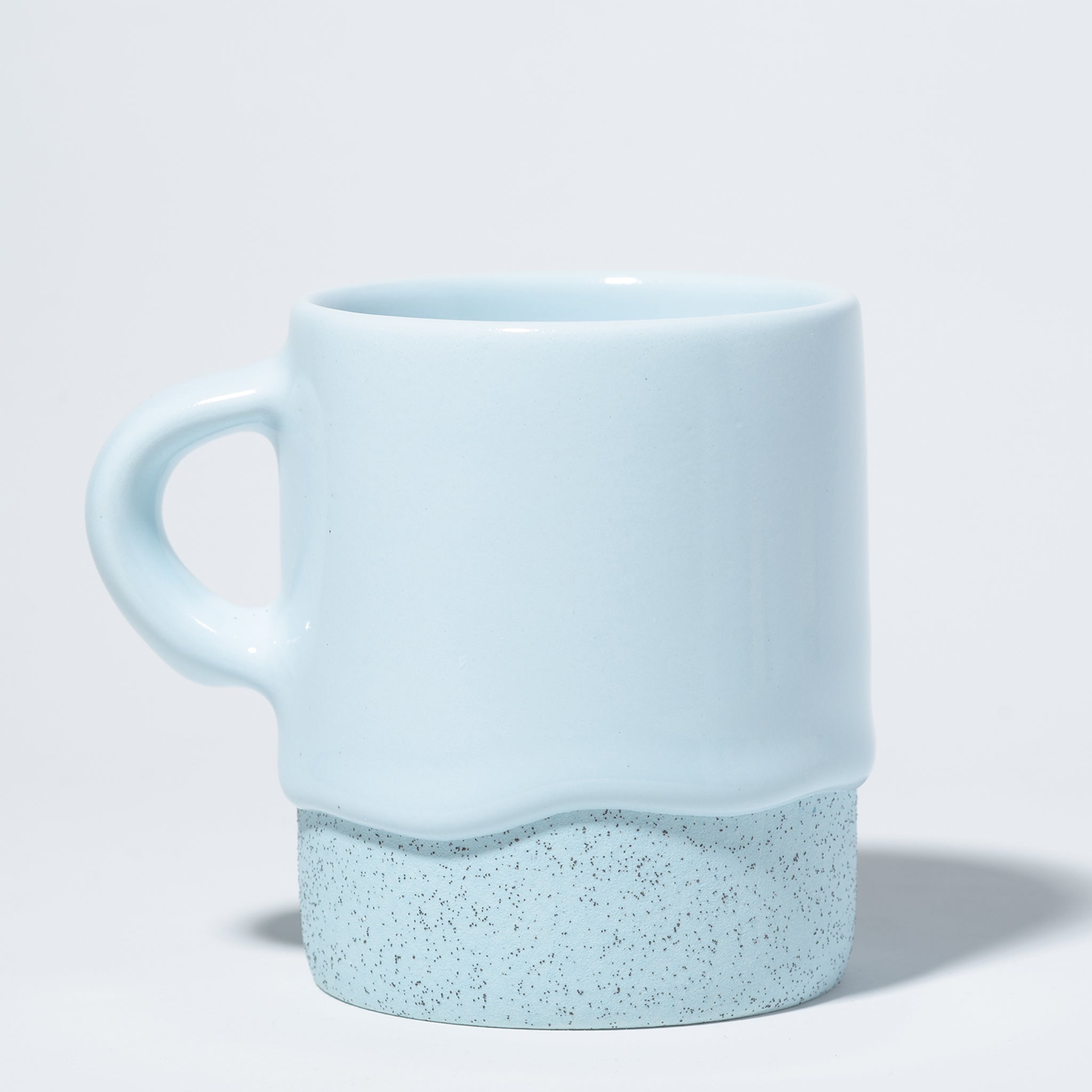 Drippy Pots Cylinder Mug — Handmade Ceramic (10 oz)