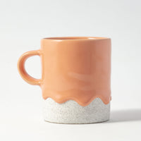 Drippy Pots Cylinder Mug — Handmade Ceramic (10 oz)