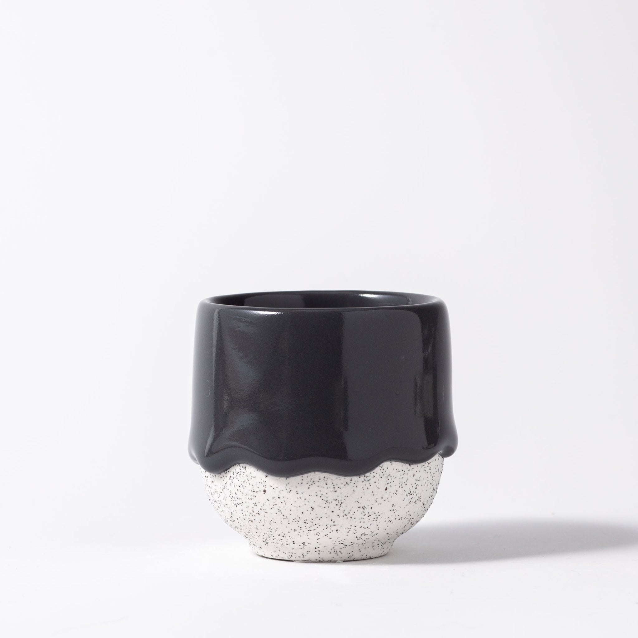 Drippy Pots Espresso Cup — Handmade Ceramic (3 oz)