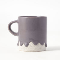 Drippy Pots Cylinder Mug — Handmade Ceramic (10 oz)