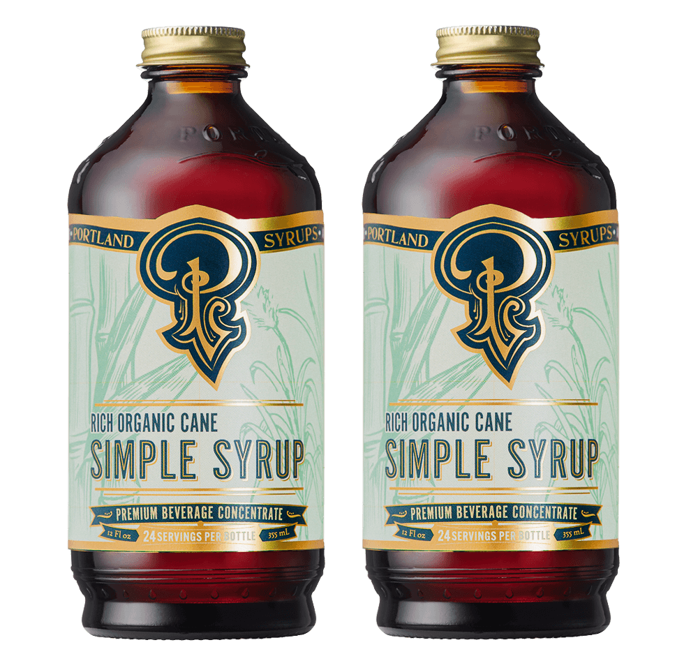 Cane Simple Syrup two-pack