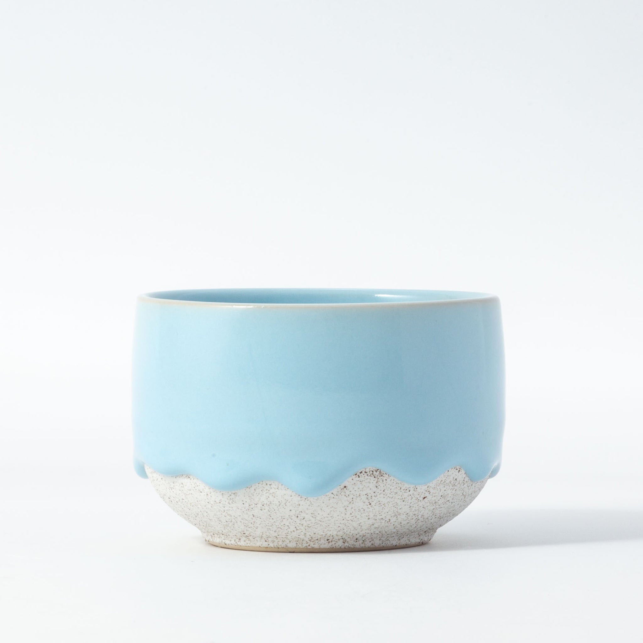 Drippy Pots Capp Cup — Handmade Ceramic (6–8 oz)