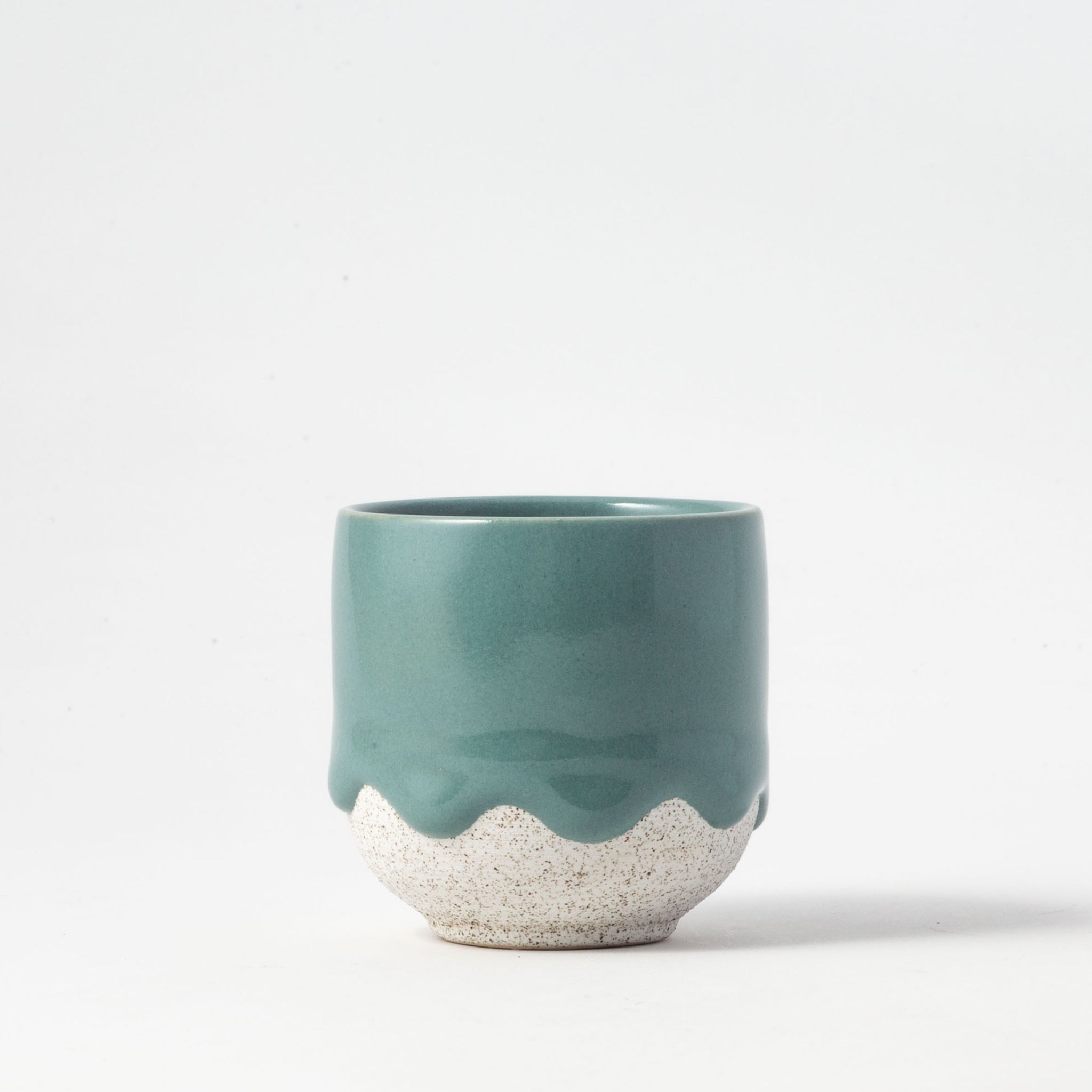 Drippy Pots Espresso Cup — Handmade Ceramic (3 oz)