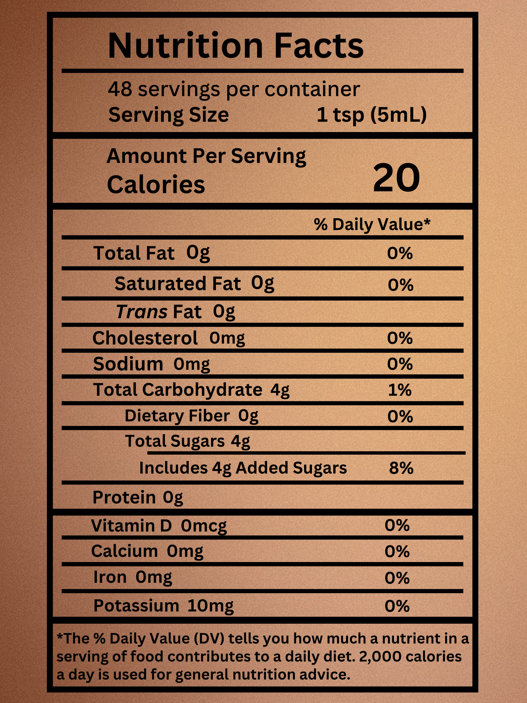 Sips Warm Brown Sugar Coffee Syrup (8 oz)